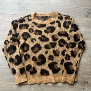 Animal Print Sweater